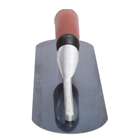 MARSHALLTOWN MXS66BRD Fully Rounded Concrete Finishing Trowel, Blue Steel Blade, DuraSoft Handle, 16 x 4, Made in The USA