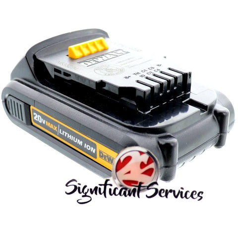 DEWALT 20V MAX Battery, Compact 1.5Ah (DCB201)