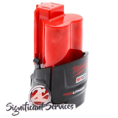 NEW MILWAUKEE 48-11-2401 12V 12 VOLT RED LITHIUM BATTERY PACK 1.5 AH M12 CHARGER