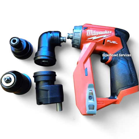 Milwaukee 2505-22 M12 FUEL 12V Brushless Installation 4-in-1 Drill/Driver Kit