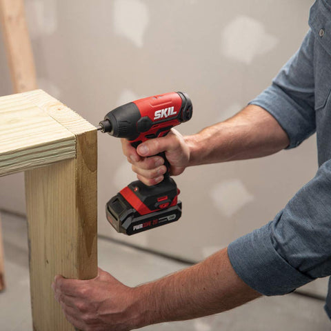 SKIL 20V 1/4 Inch Hex Cordless Impact Driver, Bare Tool - ID572701