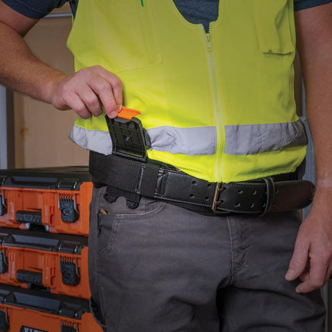 Klein Tools MODbox Tool Pouch, Electrician Bag, Quickly Attach and Release from Tool Belts and MODBox Rail System