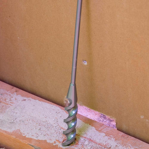 Klein Tools 53719 Flex Bit Auger, 3/4-Inch x 54-Inch Flexible Drill Bit for Pulling Wire Behind Walls