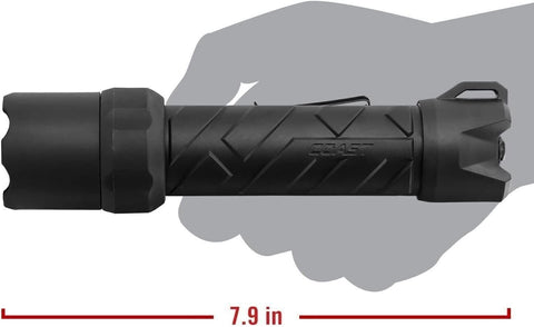 COAST 20767 Polysteel 600 Flashlight 710 Lumens Waterproof LED Torch Durable New