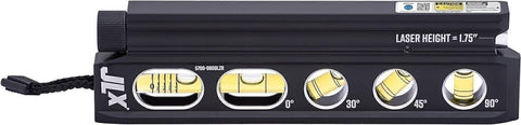Johnson Level & Tool 5700-0800LZR 8" Magnetic Billet Torpedo Laser Level