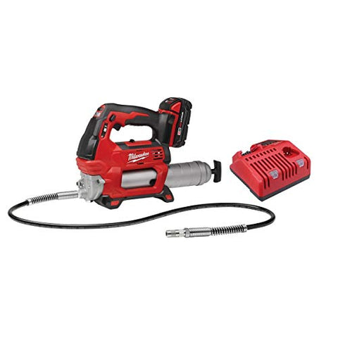 Milwaukee 2646-20 M18 18V 18 Volt Cordless 2 Speed Grease Gun Tool 3.0 Ah