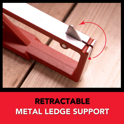 Kapro 353 Professional LedgeIt Try and Mitre Square For Leveling and 8 Inch