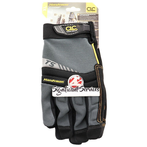 CLC Custom Leathercraft 125XL Handyman Flex Grip Work Gloves XL