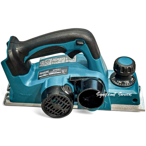 Makita XPK01Z 18V LXT Lithium-Ion Cordless 3-1/4-Inch Planer, Tool Only