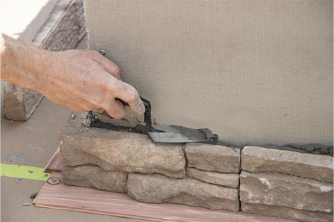 MARSHALLTOWN PTSG73 QLT Pointing Trowel, 7 x 3 Cement and Mortar Finishing tool, Soft Grip