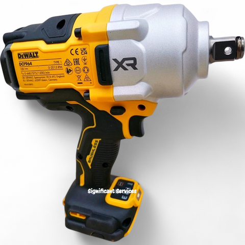 DEWALT DCF964B 20V MAX XR 3/4" Brushless High Torque Impact Wrench Hog Ring Anvil