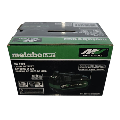 Metabo HPT 382309M (BSL36A18X) 2.5/5.0 Ah 36V/18V MultiVolt Battery
