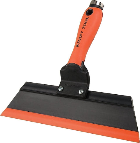 4 set- Kraft Tool GG242 Squeegee Trowel, 12-Inch, Orange/Black