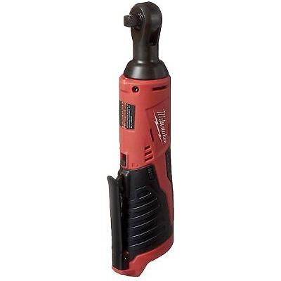 Milwaukee 2457-20 M12 Cordless 3/8" Sub-Compact 35 ft-Lbs 250 RPM Ratchet w/...