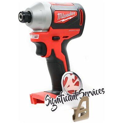 Milwaukee 2850-20 M18 18V Brushless Cordless 1/4" Impact Driver 5.0 Ah Battery