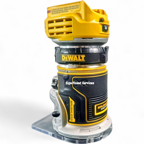 Dewalt DCW600B 20V MAX XR Brushless Cordless Compact Router Tool Only