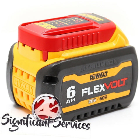 New DEWALT DCB606 20V/60V MAX FLEXVOLT 6.0 Ah Lithium Ion Battery