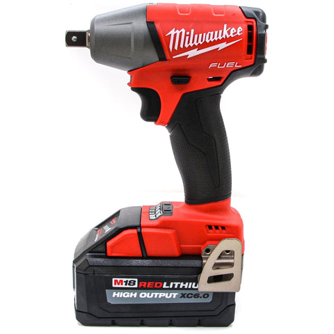 New Milwaukee 2755-20 M18 FUEL 1/2" Li-Ion Compact Impact Wrench 6.0 Ah Battery