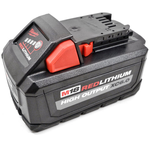 New Milwaukee 2755-20 M18 FUEL 1/2" Li-Ion Compact Impact Wrench 6.0 Ah Battery