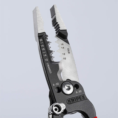 KNIPEX 13 71 8 Forged Wire Stripper 8"