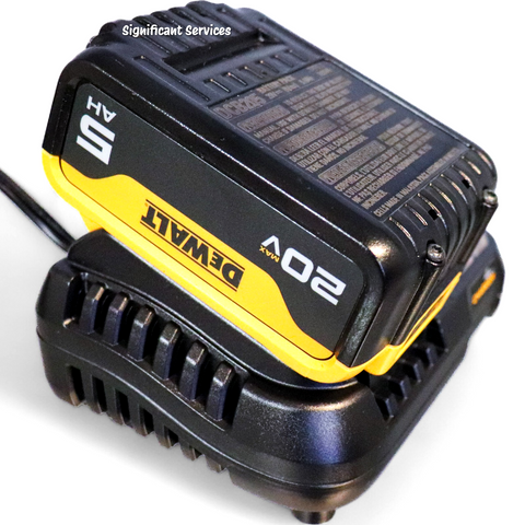New Genuine DeWALT 20V MAX 5.0 AH DCB205 DCB115 Charger 20 Volt Battery Pack
