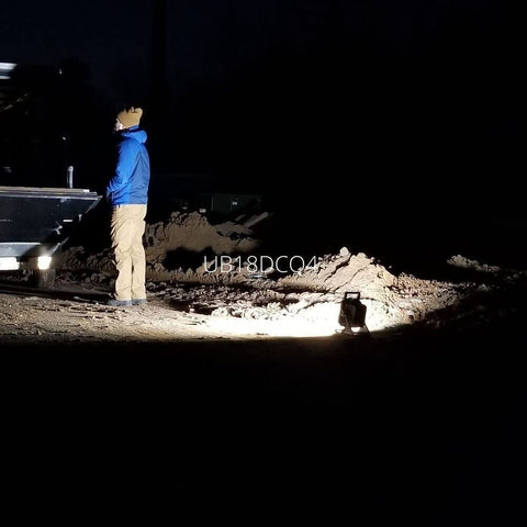 Metabo HPT UB18DCQ4M 18V MultiVolt Cordless LED Work Light 4000 Lumens Green