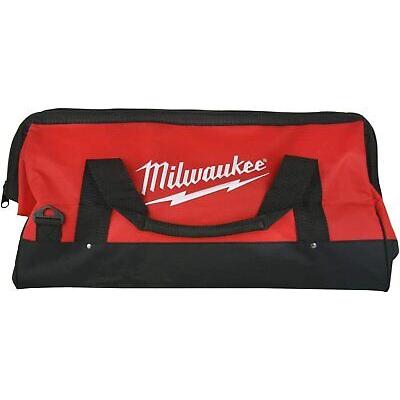 Milwaukee 22" Heavy Duty Canvas Contractor Drill Tool Bag Carry Case