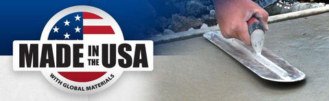 MARSHALLTOWN MXS66BRD Fully Rounded Concrete Finishing Trowel, Blue Steel Blade, DuraSoft Handle, 16 x 4, Made in The USA
