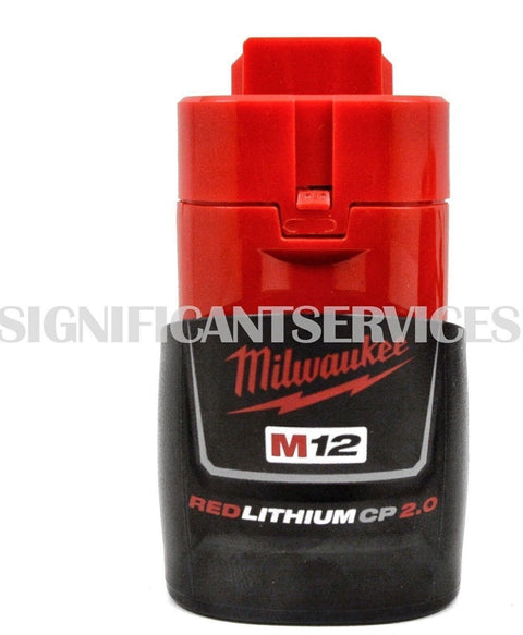 Milwaukee 48-11-2420 M12 REDLITHIUM 2.0 Compact Battery Pack 1-Pack
