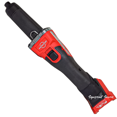 Milwaukee 2939-20 M18 18V FUEL Cordless 1/4" Braking Die Grinder Slide Switch