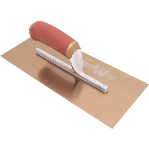 MARSHALLTOWN 4467DFD DuraFlex Finishing Trowel, 12 x 5 Inch, 7 3/4 Inch Mounting, DuraSoft Handle, Made in the USA, Plaster and Drywall Finishing Tools