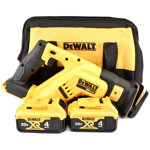 DeWALT DCS387B 20V MAX Li-Ion Compact Reciprocating Saw Sawzall 4.0 Ah Batteries