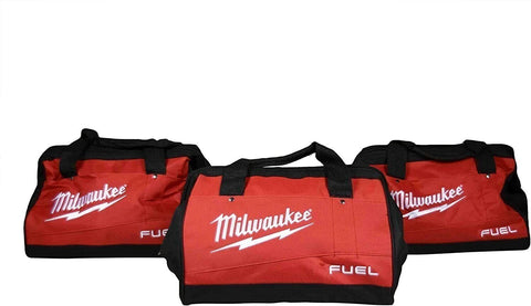 Milwaukee Fuel 13" Heavy Duty Contractor Tool Bag - Three Pack