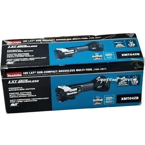 Makita XMT04ZB 18V LXT Li-Ion Compact Brushless Cordless StarlockMax Multi-Tool