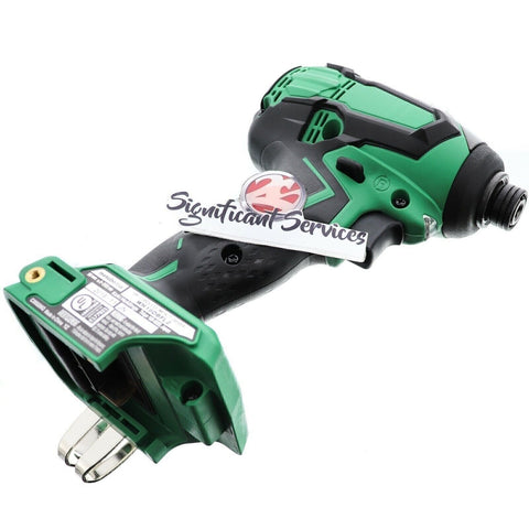 New Metabo HPT Brushless Cordless Li-Ion 18v 1/4" Impact Driver WH18DBFL2