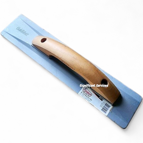 Kraft Tool CF066H-8 16"x3-1/4" Magnesium Beveler Driveway Float w/ Wood Handle