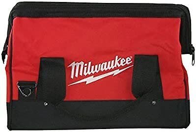 Milwaukee 16-Inch 6-Pocket Heavy Duty Canvas Industrial Carrying Tool Bag