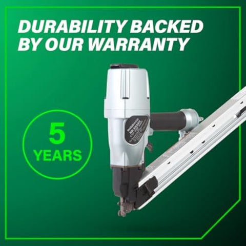 Metabo NR65AK2 HPT Strap-Tite Strip Nailer Pro Pneumatic Power Nailer 1.5 2.5"