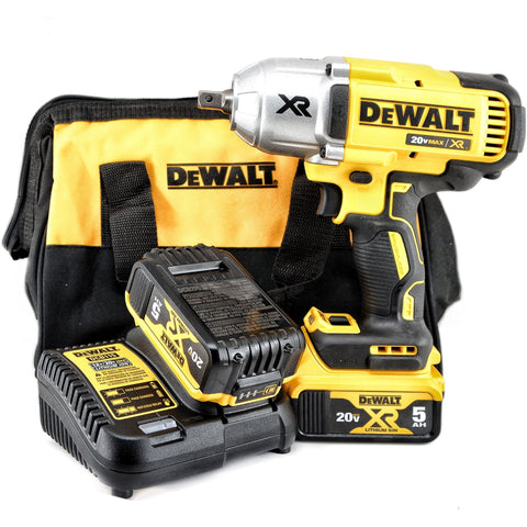 DeWALT DCF899P2 20V MAX Cordless Li-Ion 1/2" Impact Wrench 5.0 Battery Kit