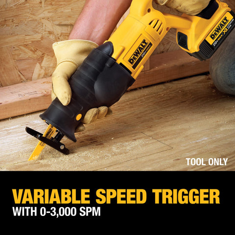 DeWALT DCS380B 20V 20 Volt MAX Li-Ion Variable Speed Cordless Reciprocating Saw