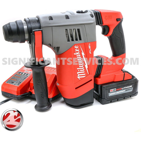 Milwaukee 2715-20 M18 FUEL 1-1/8" Li-Ion SDS Rotary Hammer 6.0 Ah Battery Kit