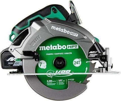 Metabo C3607DBQ4M HPT 36V MultiVolt 7-1/4" Cordless Boost Brushless Circular Saw