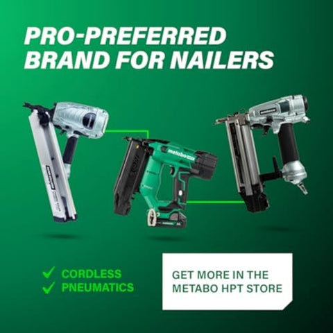 Metabo HPT NR83A5(S) 21 Degree 3-1/4" Pro Pneumatic Rear Load Framing Nailer