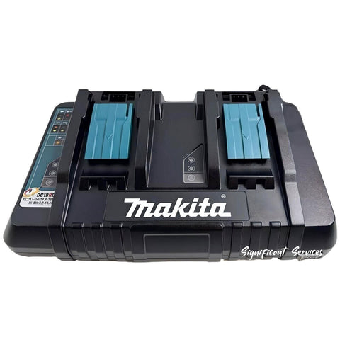 Makita DC18RD 18V LXT Li-Ion Dual Bay Rapid Optimum Battery Charger