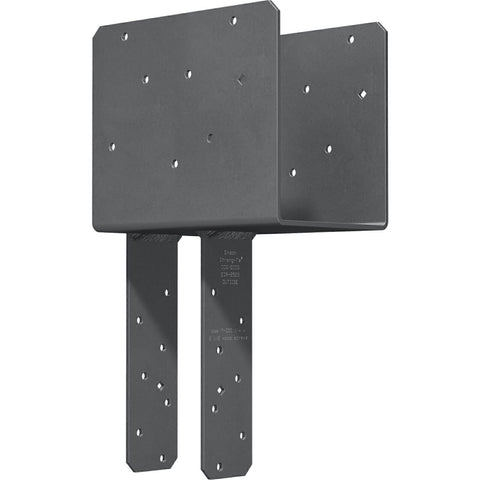 Simpson Strong-Tie ECCQ66SDS2.5 6 In. x 6 In. 7 ga Gray Paint End Column Cap