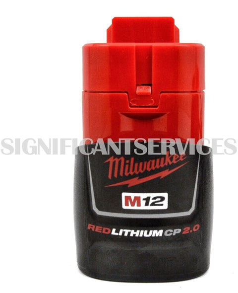Milwaukee 48-11-2420 M12 REDLITHIUM 2.0 Compact Battery Pack 1-Pack