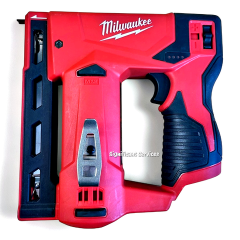 New Milwaukee 2447-20 M12 12V Cordless Compact 3/8" Crown Stapler 12 Volt
