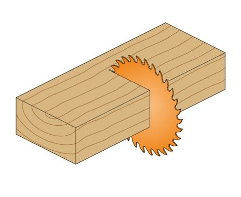 CMT P07040 ITK Plus Finish Saw Blade, 7-1/4 x 40 Teeth, 10° ATB Shear 5/8" Bore