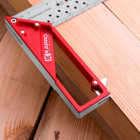 Kapro 353 Professional LedgeIt Try and Mitre Square For Leveling and 8 Inch