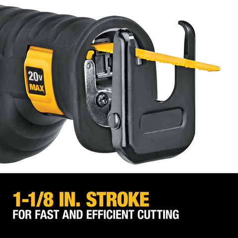 DeWALT DCS380B 20V 20 Volt MAX Li-Ion Variable Speed Cordless Reciprocating Saw